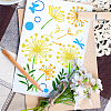 Plastic Drawing Painting Stencils Templates DIY-WH0396-224-7