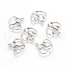 Tibetan Style Alloy Pendants X-TIBEP-21057-AS-NR-2