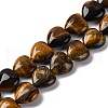 Natural Tiger Eye Beads Strands G-I372-A14-02-1