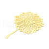 Brass Filigree Big Pendants KKC-T003-33G-2