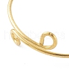 Adjustable Brass Cuff Rings RJEW-JR00343-4