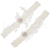 Lace Elastic Bridal Garters OCOR-WH0020-08-1