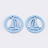 Navy Style Wood Pendants WOOD-L006-13-3