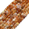 Natural Fire Opal Beads Strands G-G106-C03-02-1