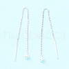 925 Sterling Silver Ear Thread STER-P047-09S-3