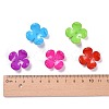 Opaque Acrylic Flower Bead Caps SACR-Q099-M19-3