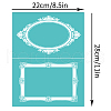 Self-Adhesive Silk Screen Printing Stencil DIY-WH0173-021-W-2