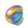 Mother's Day Gifts Electroplated Synthetic Non-Magnetic Hematite Palm Stones G-H021-03A-2
