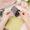 FINGERINSPIRE Imitation Leather Wedding Ring Storage Case with Alloy Clasps and PVC Stickers for Pet AJEW-FG0004-27B-3