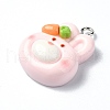 Resin Pendants RESI-I058-04D-2