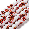 Printing Glass Beads for Necklaces Bracelets Making GLAA-B020-02A-05-1