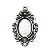 Tibetan Style Alloy Pendant Cabochon Settings PW-WG58EB0-02-2