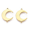 201 Stainless Steel Connector Charms STAS-R107-16G-1