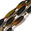 Natural Agate Beads Strands G-K334-01D-1
