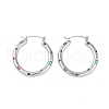 304 Stainless Steel Hoop Earrings for Women EJEW-K281-34P-01-2