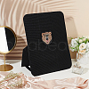 Rectangle Polyester Pin Collection Display ODIS-WH0086-119-5