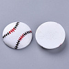 Sport Theme Resin Cabochons X-CRES-N021-05B-2