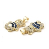 Brass Micro Pave Cubic Zirconia Pendants KK-H441-05C-G-3