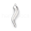 Rack Plating Brass Pendants KK-L155-59P-2