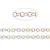 Ion Plating(IP) Rainbow Color 304 Stainless Steel Rolo Chains CHS-B001-03M-2