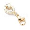 26Pcs 26 Styles Brass & Plastic 
Imitation Pearl Pendant Decorations HJEW-JM03174-5