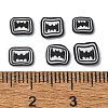 Halloween Theme Handmade Polymer Clay Cabochons CLAY-M005-25-3