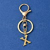 304 Stainless Steel Initial Letter Charm Keychains KEYC-YW00005-24-1
