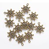 Tibetan Style Alloy Pendants X-TIBEP-A122979-AB-FF-1