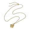 3Pcs 3 Sizes 304 Stainless Steel Cable Chain Macrame Pouch Necklace Making NJEW-JN05069-2