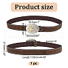 PU Leather Chain Belts AJEW-WH0010-35-2