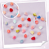 AHADERMAKER 54Pcs 9 Colors Epoxy Resin Beads RESI-GA0001-27-4