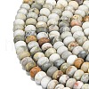 Natural Gobi Agate Beads Strands G-P575-A27-8x5mm-3