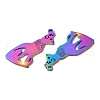Ion Plating(IP) 304 Stainless Steel Pendants STAS-L020-016RC-2