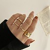 8Pcs Alloy Finger Rings WG2E3D2-09-1
