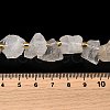 Raw Rough Natural Quartz Crystal Beads Strands G-Z087-A12-5