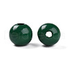 Painted Natural Wood Beads WOOD-A018-16mm-05-2