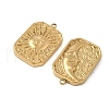 304 Stainless Steel Pendants STAS-V015-54G-2