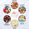 Square Paper Biscuit Boxes with Square Clear Window CON-TAC0001-12B-01-9