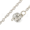 Rack Plating Brass Pointed Dowsing Pendulums AJEW-B106-03-4