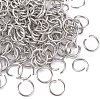 Tarnish Resistant 304 Stainless Steel Jump Rings X-STAS-R049-6x0.7mm-2
