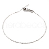 304 Stainless Steel Add a Bead Adjustable Chains Bracelets for Women BJEW-M307-01B-P-1