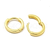 Brass Hoop Earrings EJEW-L211-004G-2