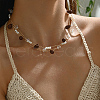Vintage Style Multi-Layered Imitation Pearl Necklaces for Women AI6410-1