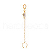 Brass Cuff Earrings WG0A1C6-01-3