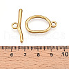 304 Stainless Steel Toggle Clasps STAS-N109-26G-3