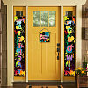 Polyester Hanging Sign for Home Office Front Door Porch Decorations HJEW-WH0023-020-5
