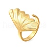 304 Stainless Steel Open Cuff Rings RJEW-M072-09G-2