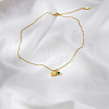 Simple Stainless Steel Square Pendant Necklaces for Women's Daily Wear QS9194-2-6