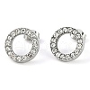 PVD Vacuum Plating 304 Stainless Steel Stud Earrings EJEW-C099-09-04-2