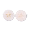 Natural Rose Quartz  Cabochons G-P491-08G-2